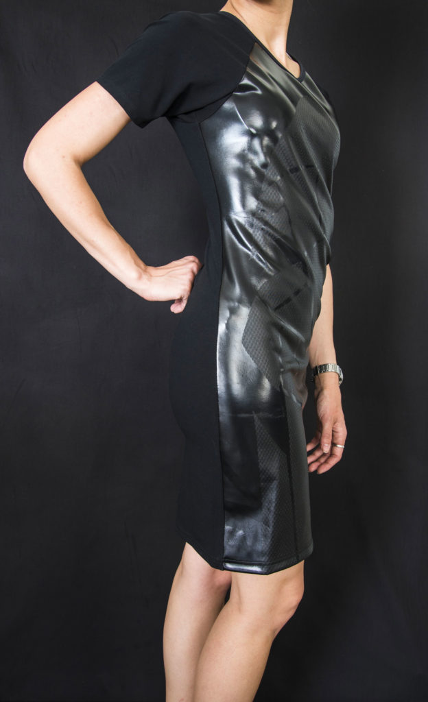 Dress Prototype designed by Meidea for Intelligence Knits Jeanologia's collection