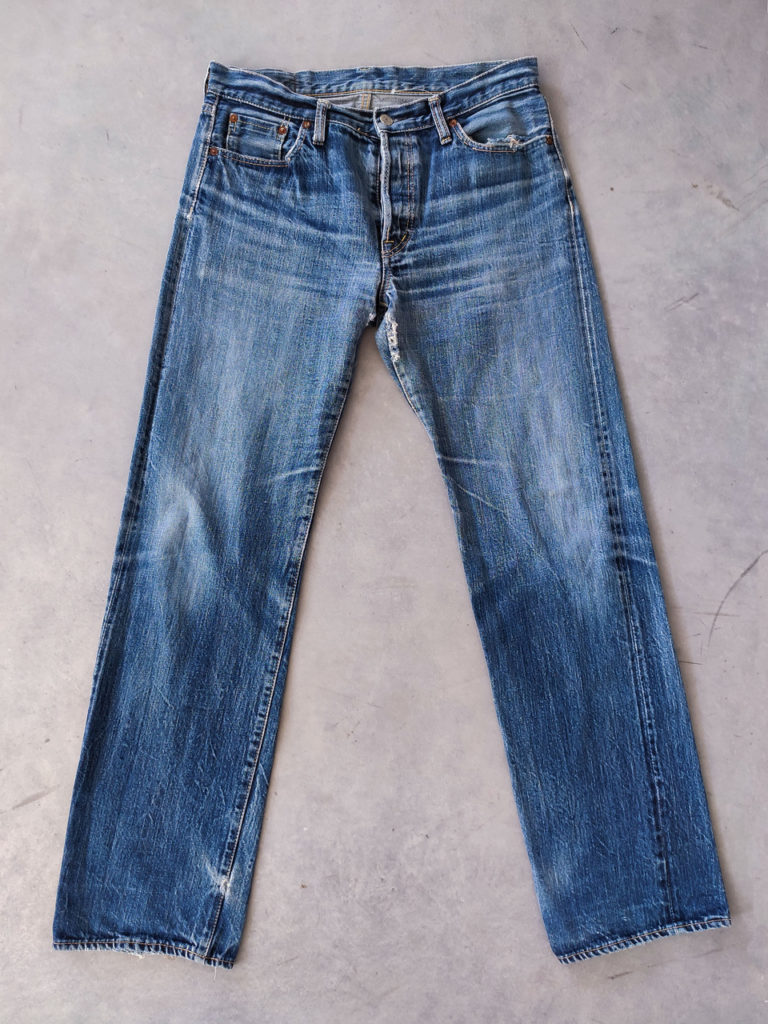 Omnigod jeans worn by Lucia Rosin for 10 years