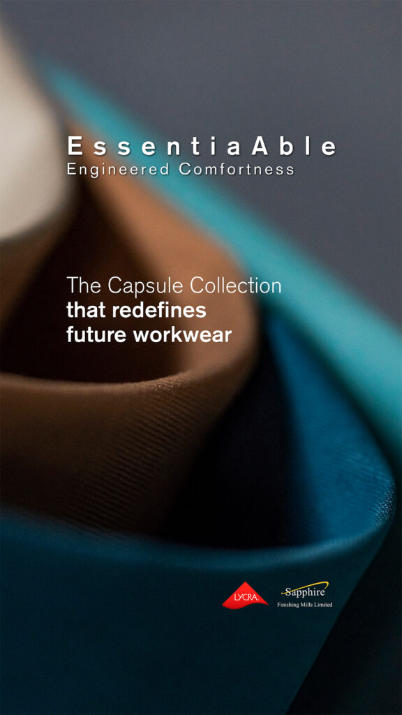 Essentiable progetto di Meidea workwear per Lycra